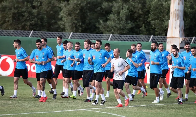 Εθνική Ελλάδας: Πάνοπλη για το ματς με την Ιταλία