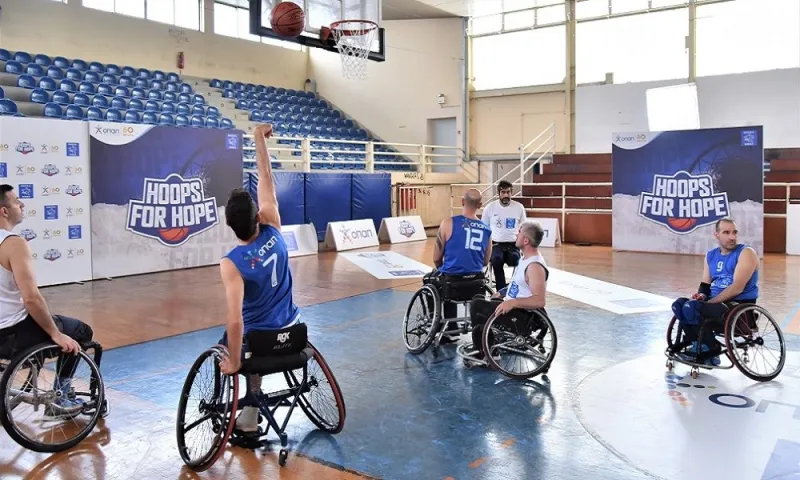 Hοops for Hope: Καλάθια για καλό σκοπό από ΟΠΑΠ και ΟΣΕΚΑ