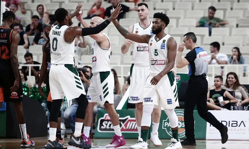 Παναθηναϊκός – Προμηθέας 103-77: «Πάρτι» και 1-0