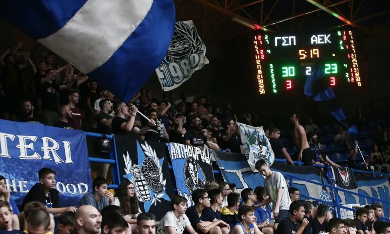 Περιστέρι: Με κόσμο το 4ο ματς με την ΑΕΚ