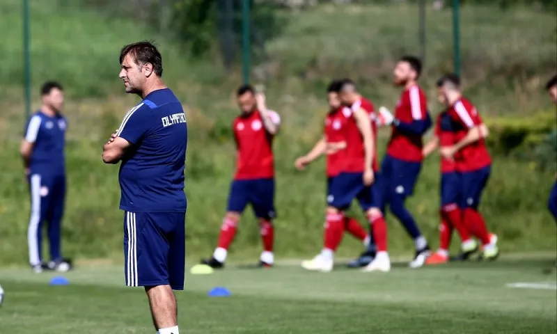 Ολυμπιακός: H πρώτη προπόνηση στην Πολωνία (vid)
