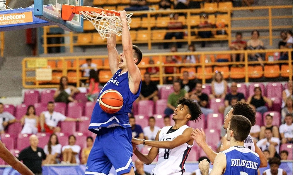 Εθνική Εφήβων U19: Φιλική ήττα από τις ΗΠΑ