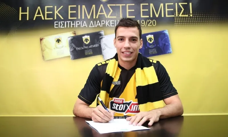 Ντέλετιτς: «Χαρούμενος που είμαι μέλος της ΑΕΚ» (vid)