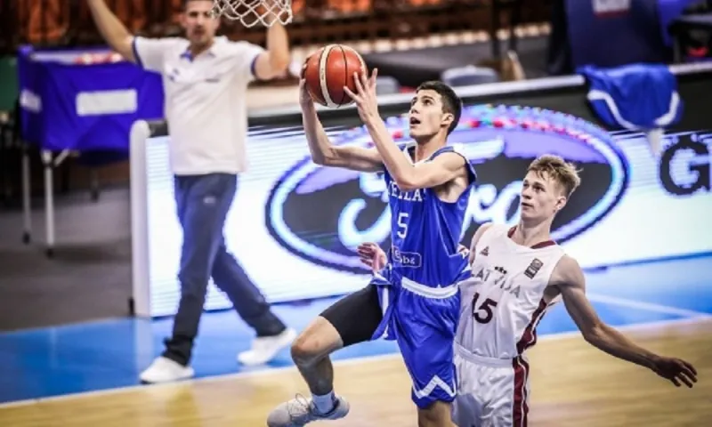 Εθνική Εφήβων U18: Ελλάδα- Ρωσία 81-86