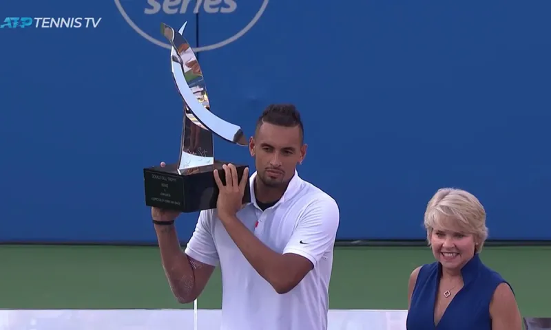 Citi Open: Το σήκωσε ο Κύργιος! (vid)