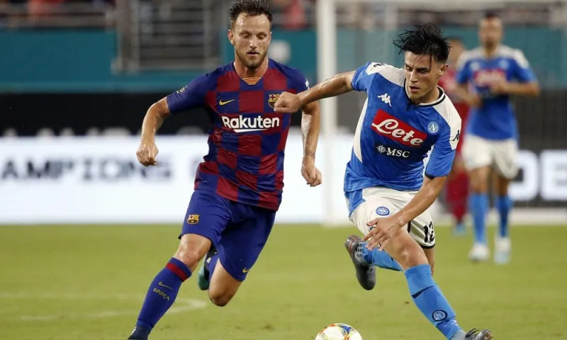 Μπαρτσελόνα - Νάπολι 2-1: «Καθάρισε» o Ράκιτιτς (vid)