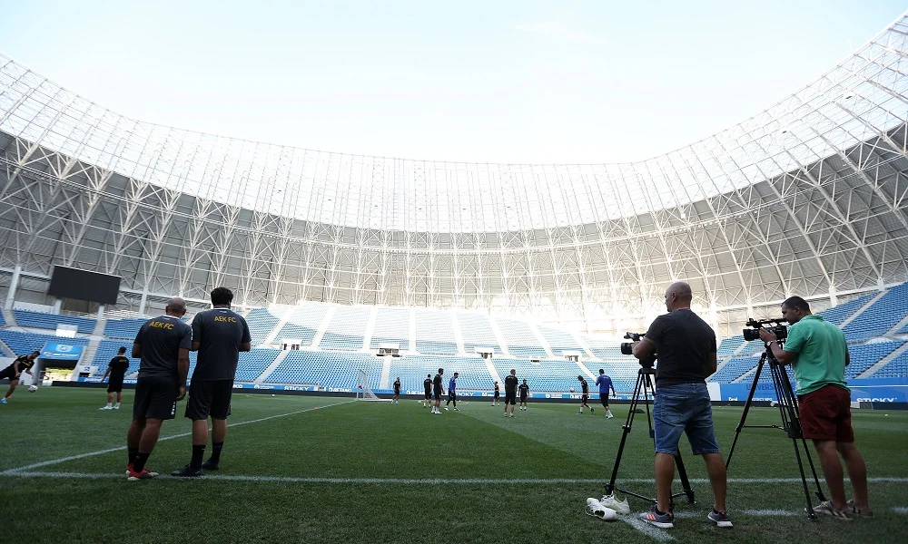 Κραϊόβα–ΑΕΚ: Πάνω από 2.000 παιδιά στις κερκίδες