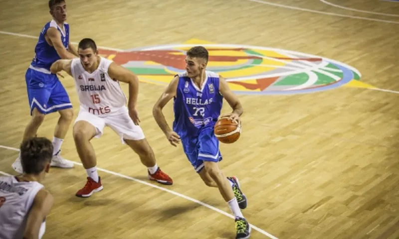 Εθνική Παίδων: Σερβία-Ελλάδα 77-55