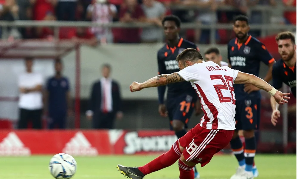 Ολυμπιακός – Μπασακσεχίρ 2-0: Το γκολ του Βαλμπουενά