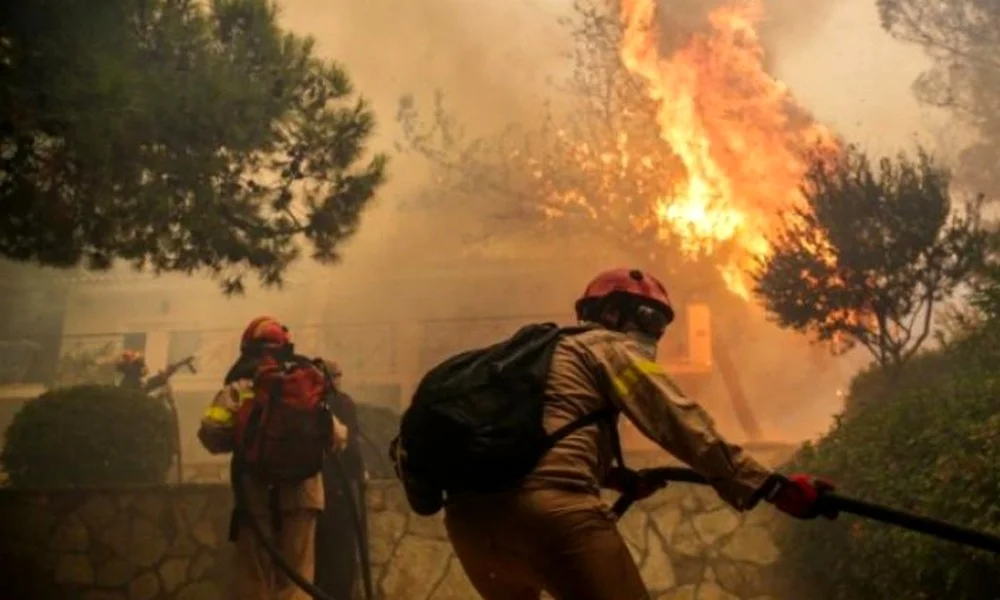Πού υπάρχει κίνδυνος πυρκαγιάς την Κυριακή 18/8 (pic)