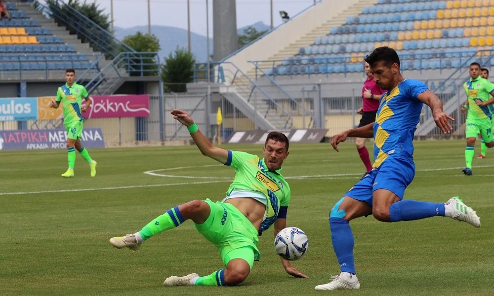 Αστέρας Τρίπολης - Παναιτωλικός 0-2: Καμπανάκια και χαμόγελα