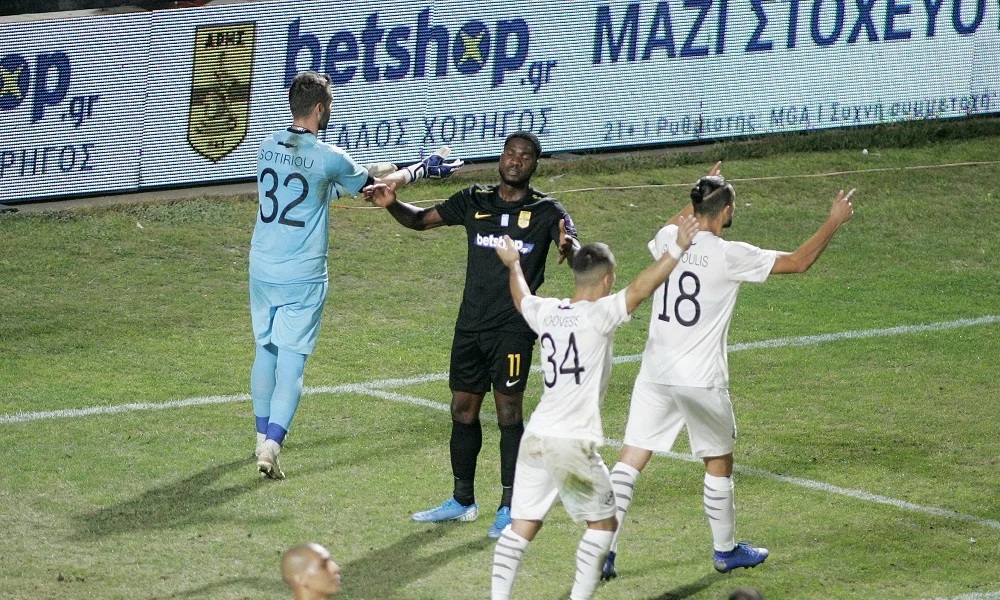 Άρης - ΟΦΗ 1-1: Άντεξαν στην πίεση οι Κρητικοί