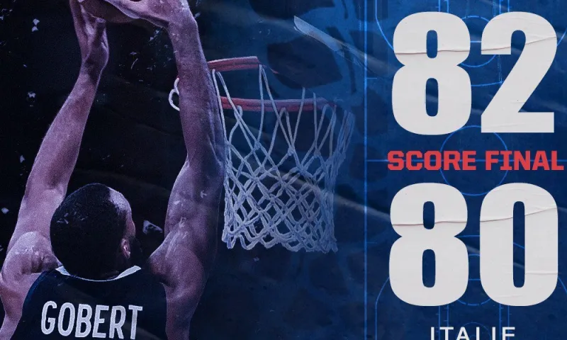 Γαλλία- Ιταλία 82-80: Νίκη με τρομερό Φουρνιέ (vid)