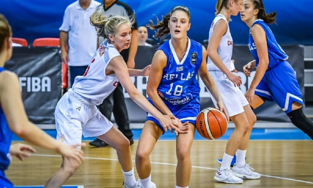 Εθνική Κορασίδων: Δανία-Ελλάδα 44-89