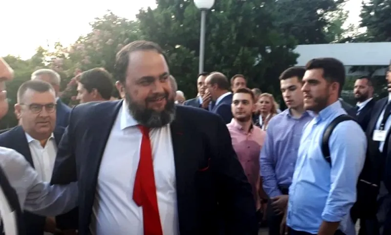 Μαρινάκης: Στο Βελλίδειο για την ομιλία Μητσοτάκη (vid)