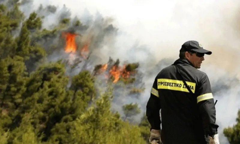 Κυριακή 8/9: Υψηλός ο κίνδυνος πυρκαγιάς (pic)