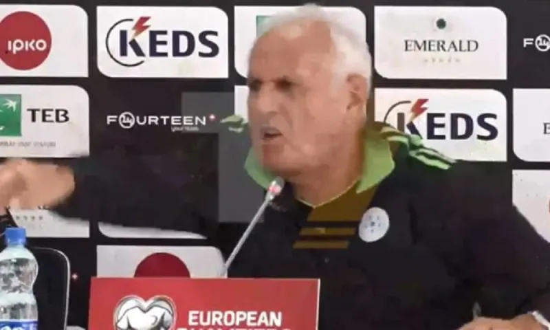 Κόσοβο: «Τρελάθηκε» στη συνέντευξη Τύπου ο προπονητής! (vid)
