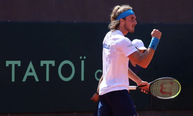 Davis Cup: Έδωσε την τρίτη θέση στην Ελλάδα ο Τσιτσιπάς