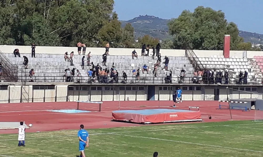 Κύπελλο Ελλάδας: Επεισόδια στο Ξενοφών Κρεστένων-Αιγάλεω! (vid)