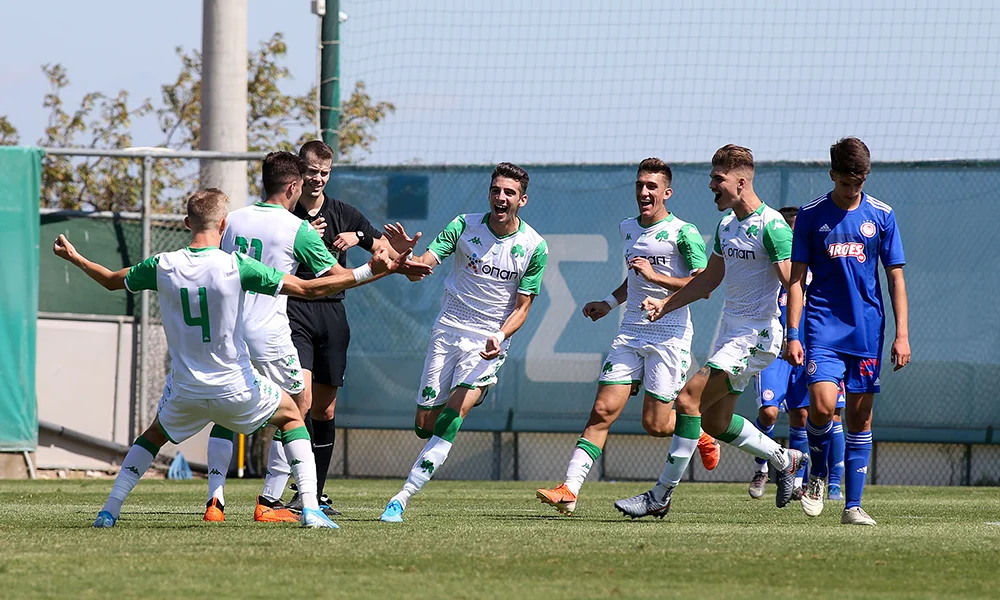 Παναθηναϊκός Κ19 - Ολυμπιακός Κ19 3-0: Τον «έστησε» για την κορυφή