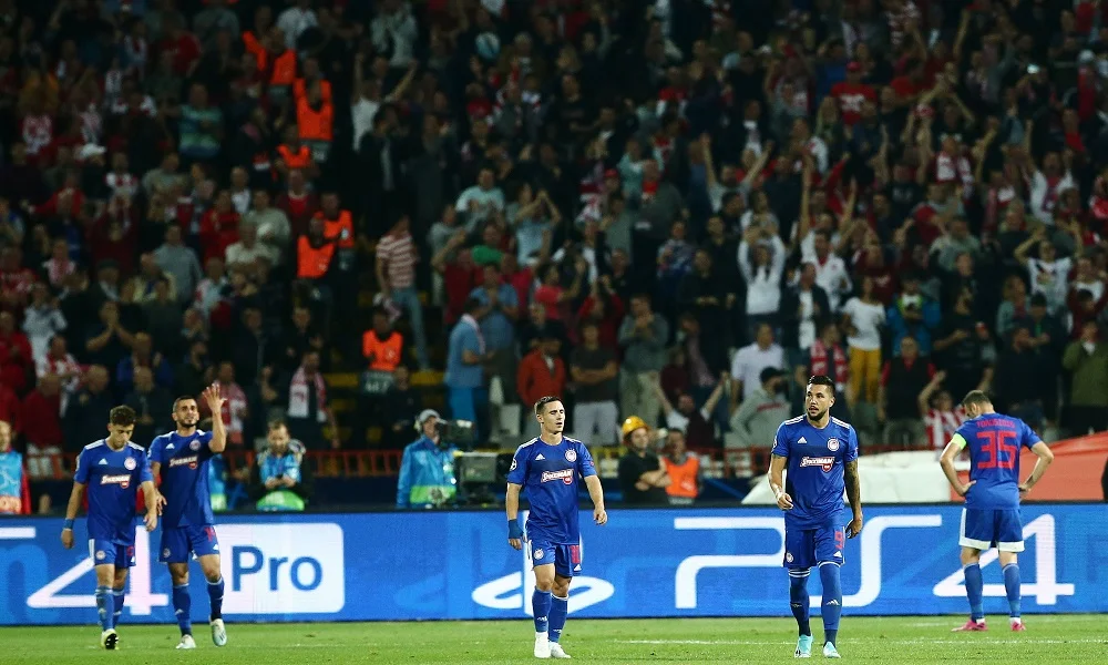 Ερυθρός Αστέρας - Ολυμπιακός 3-1: Τα highlights της αναμέτρησης (vid)