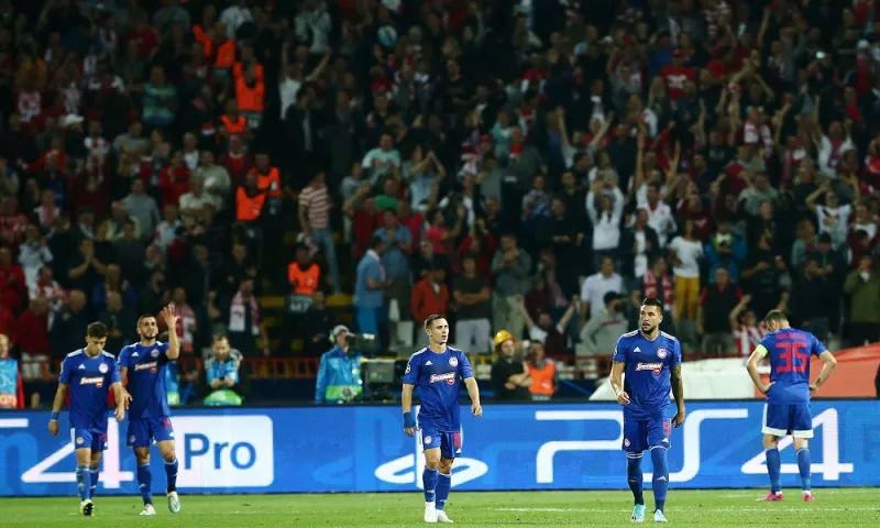 Ερυθρός Αστέρας - Ολυμπιακός 3-1: Τα highlights της αναμέτρησης (vid)