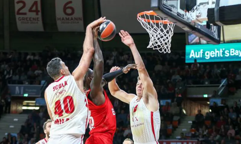 Μπάγερν - Αρμάνι 78-64: Τη σόκαρε στο Μόναχο!