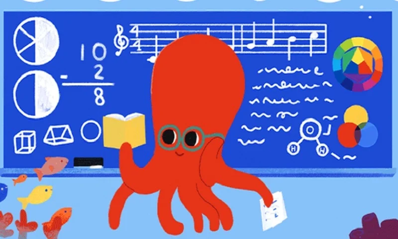 Google Doodle: Τιμά την ημέρα των εκπαιδευτικών