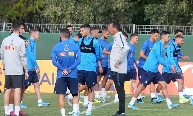 Εθνική Ελλάδας: Η δοκιμή Φαν’τ Σχιπ ενόψει Ιταλίας