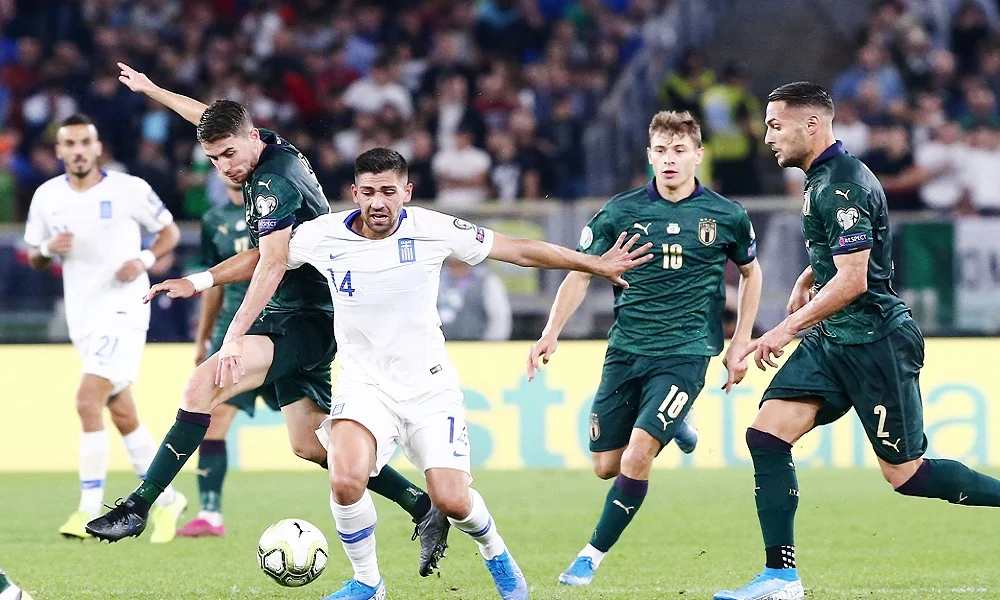 Ιταλία - Ελλάδα 2-0: Κρίμα, αλλά όχι άδικο
