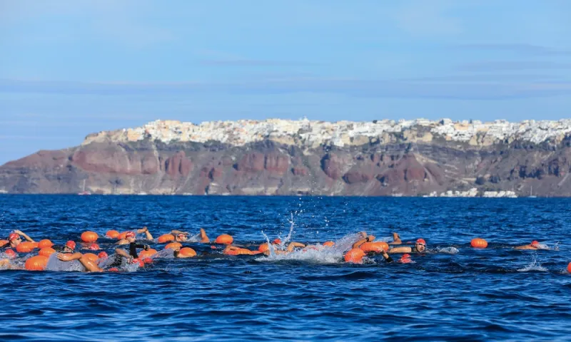 Υψηλού επιπέδου αθλητές στο Santorini Experience 2019