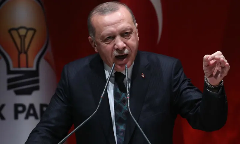 Ερντογάν: Νέες απειλές - «Θα συνεχίσουμε την επιχείρηση!»