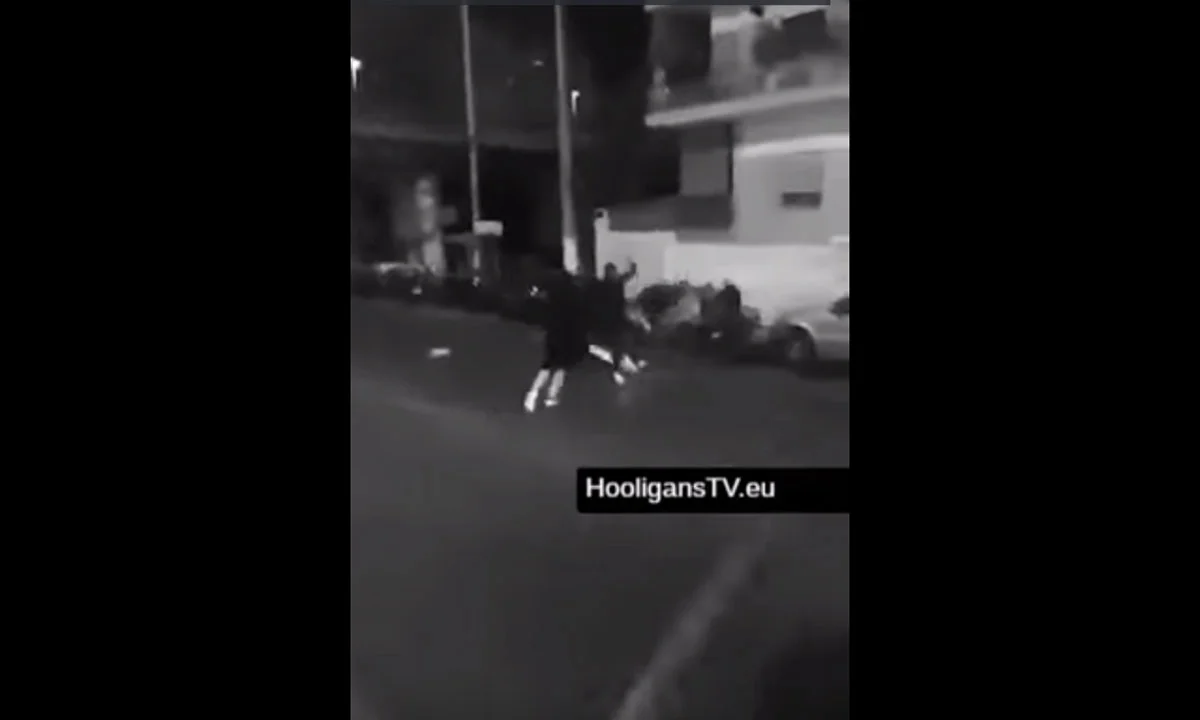 Βίντεο - σοκ από «μάχη» χούλιγκανς στα Πετράλωνα!