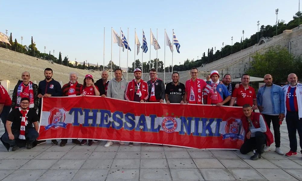 Η αστυνομία δεν επέτρεπε πανό των Ελλήνων οπαδών της Μπάγερν γιατί έγραφε Θεσσαλονίκη!