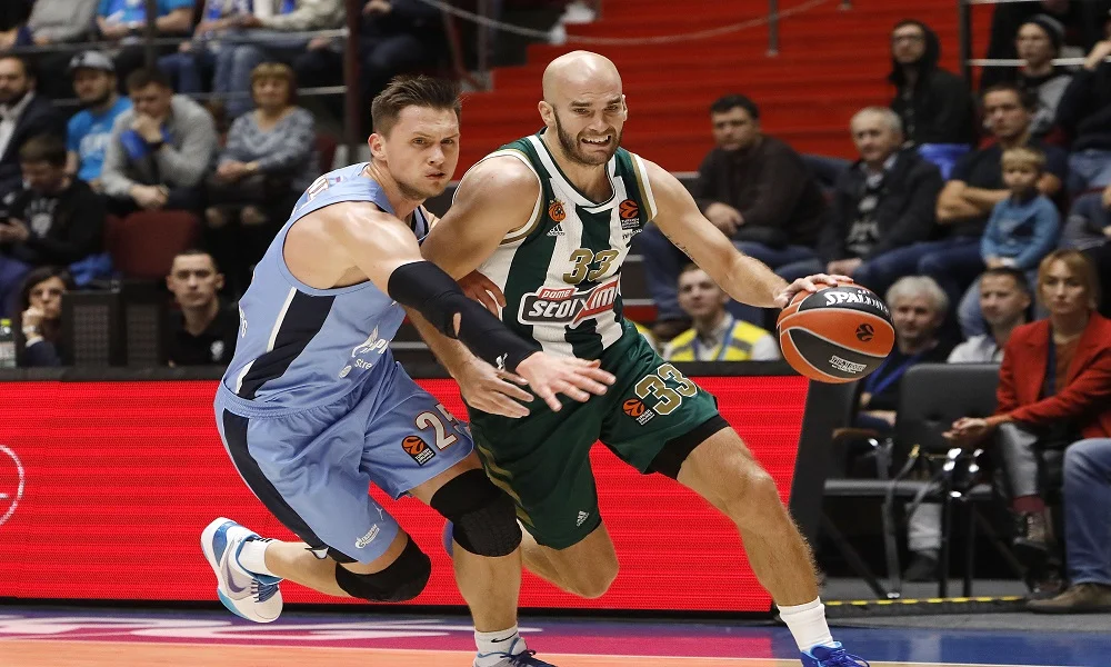 Ζενίτ- Παναθηναϊκός 79-89: Καυτό δίδυμο (vid)
