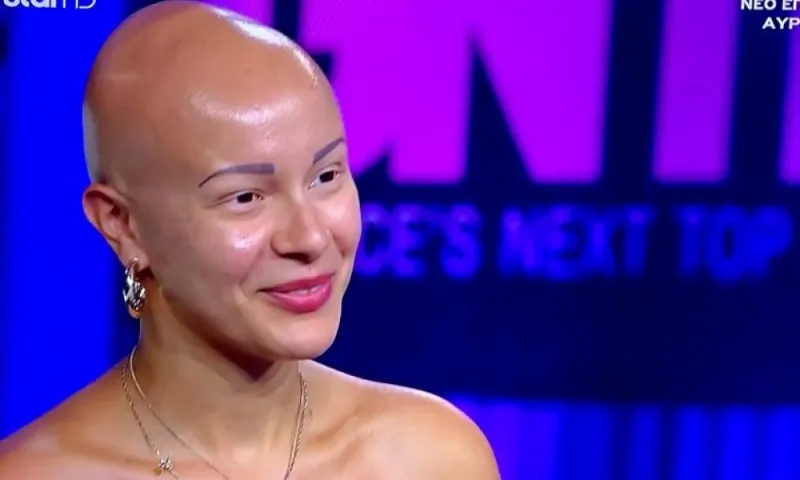 GNTM: Η Λυδία έβαλε μαλλιά και έγινε μελαχρινή θεά (pic)