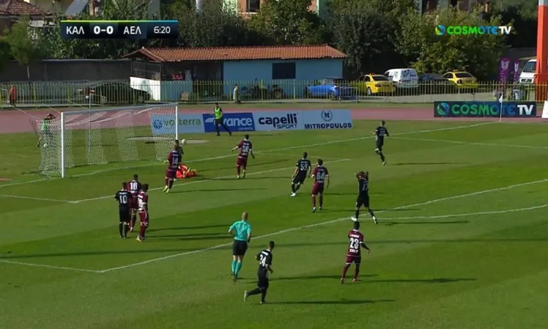 Καλαμάτα - ΑΕΛ 3-0: Η «Μαύρη Θύελλα» δάμασε το «Αλογάκι»!