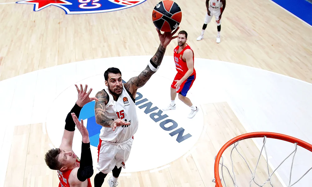 ΤΣΣΚΑ Μόσχας - Ολυμπιακός 79-84: Τα highlights της αναμέτρησης (vid)