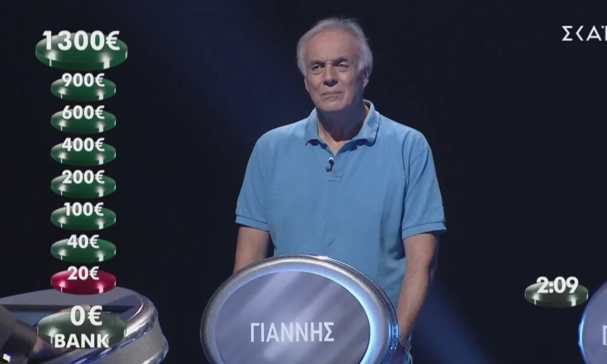 Ο πιο αδύναμος κρίκος: «Κλαίω», «πεθαίνω» φώναξε ο Τρύφωνος με τα... μαργαριτάρια! (vid)