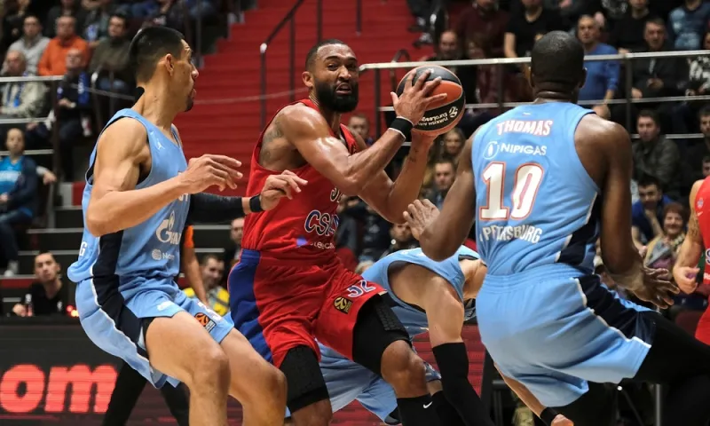 Ζενίτ - ΤΣΣΚΑ 70-87: Το καθάρισε στο τέλος (vid)