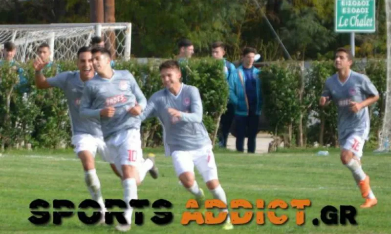 Ξάνθη Κ19 - Ολυμπιακός Κ19 1-3: Πρώτη νίκη Νικοπολίδη