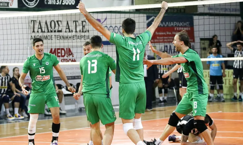 Volley League: Με το δεξί ο Παναθηναϊκός