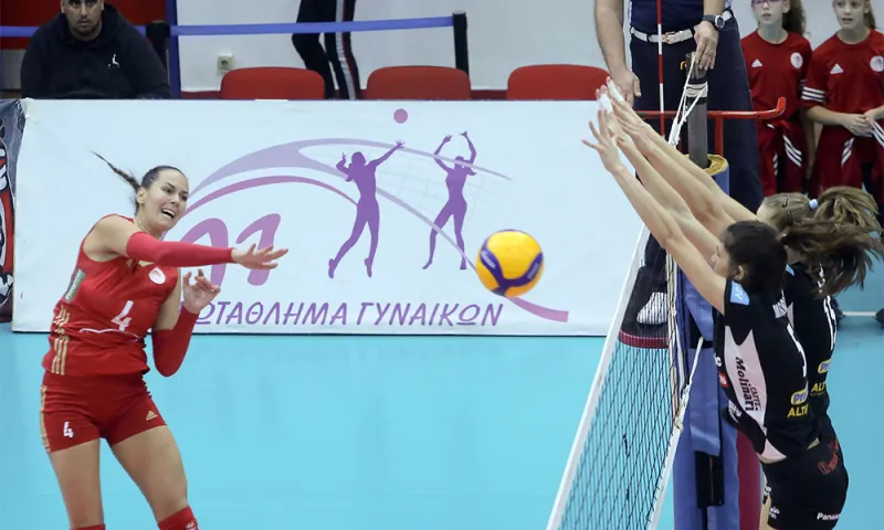 Ολυμπιακός - ΠΑΟΚ 3-1 σετ: Με ανατροπή