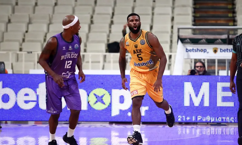 ΑΕΚ - Μπούργκος 74-66: Με πολυβολητή τον Λάνγκφορντ (vid)