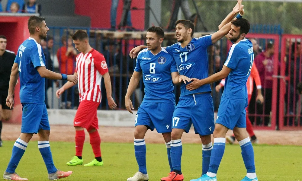 Νίκη Βόλου - Ολυμπιακός Βόλου 2-0: «Κυανόλευκο» το clasico (vids)