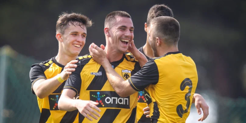 ΑΕΚ: 4 γκολ ο Κορομηλάς στο 8-1 της Κ19!