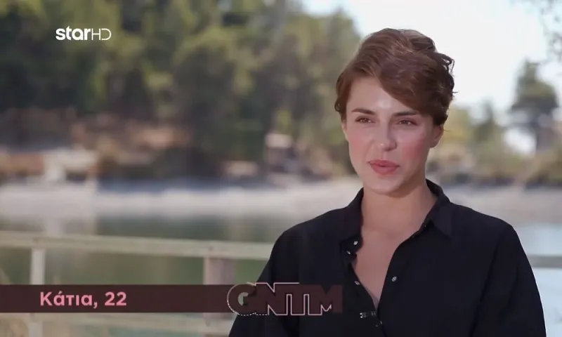 GNTM: Η Κάτια με τα πόδια πάνω, τα είδαμε όλα (pic)