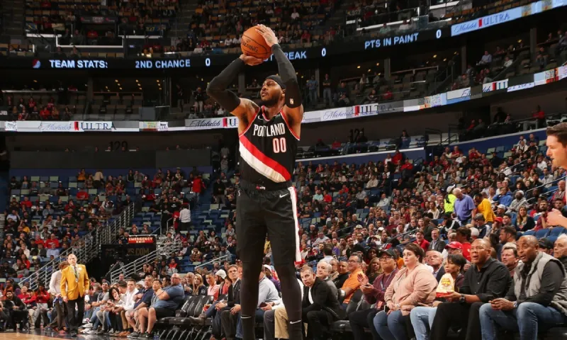 O Καρμέλο Άντονι επέστρεψε στο NBA με έναν (μικρό) κρότο! (vids)