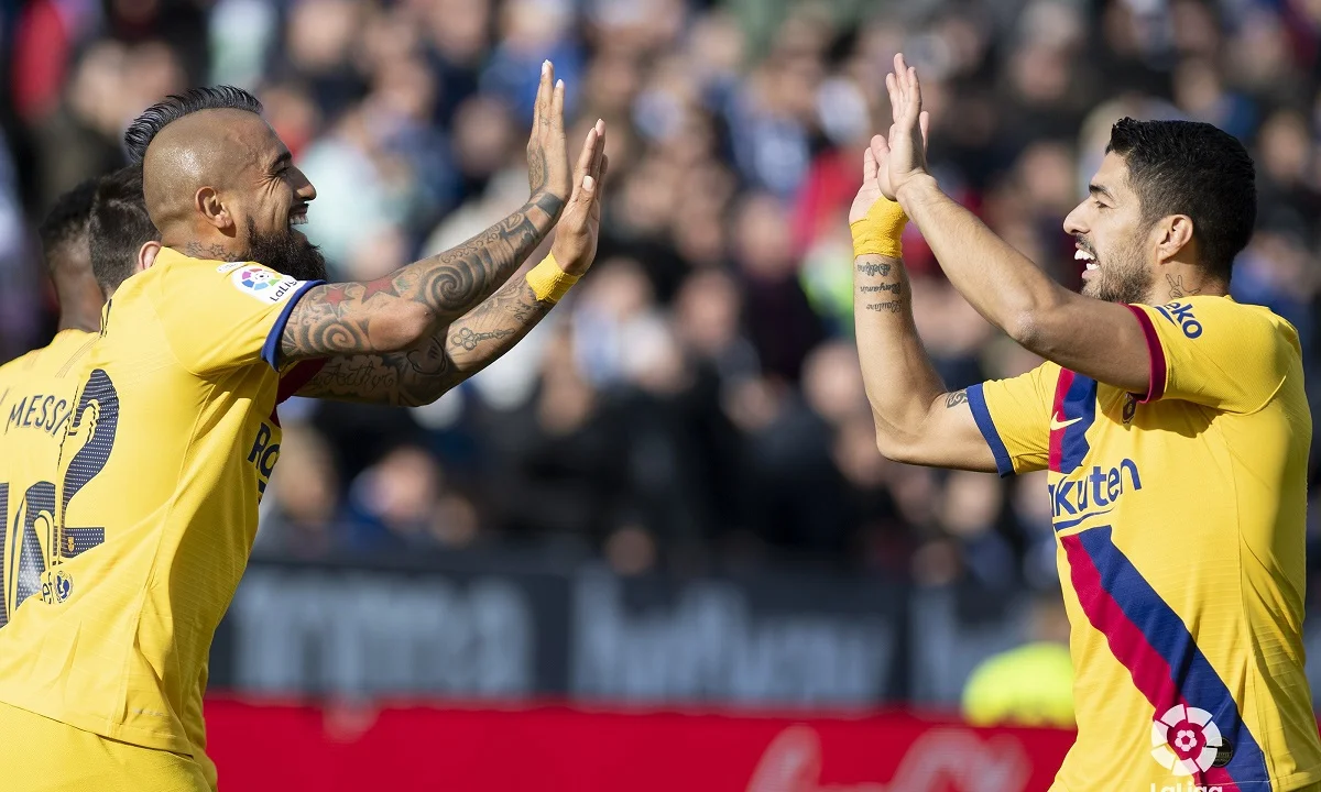 La Liga: Γλίτωσε το «κάζο» η Μπαρτσελόνα κόντρα στη Λεγάνες (vid)
