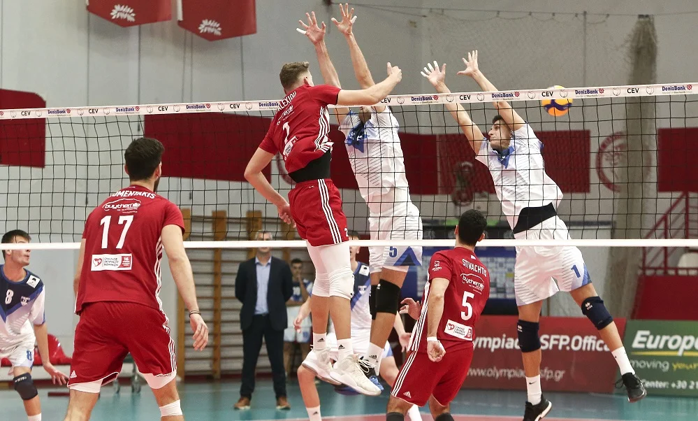 Σαν σε... προπόνηση ο Ολυμπιακός, 3-0 σετ τον Εθνικό